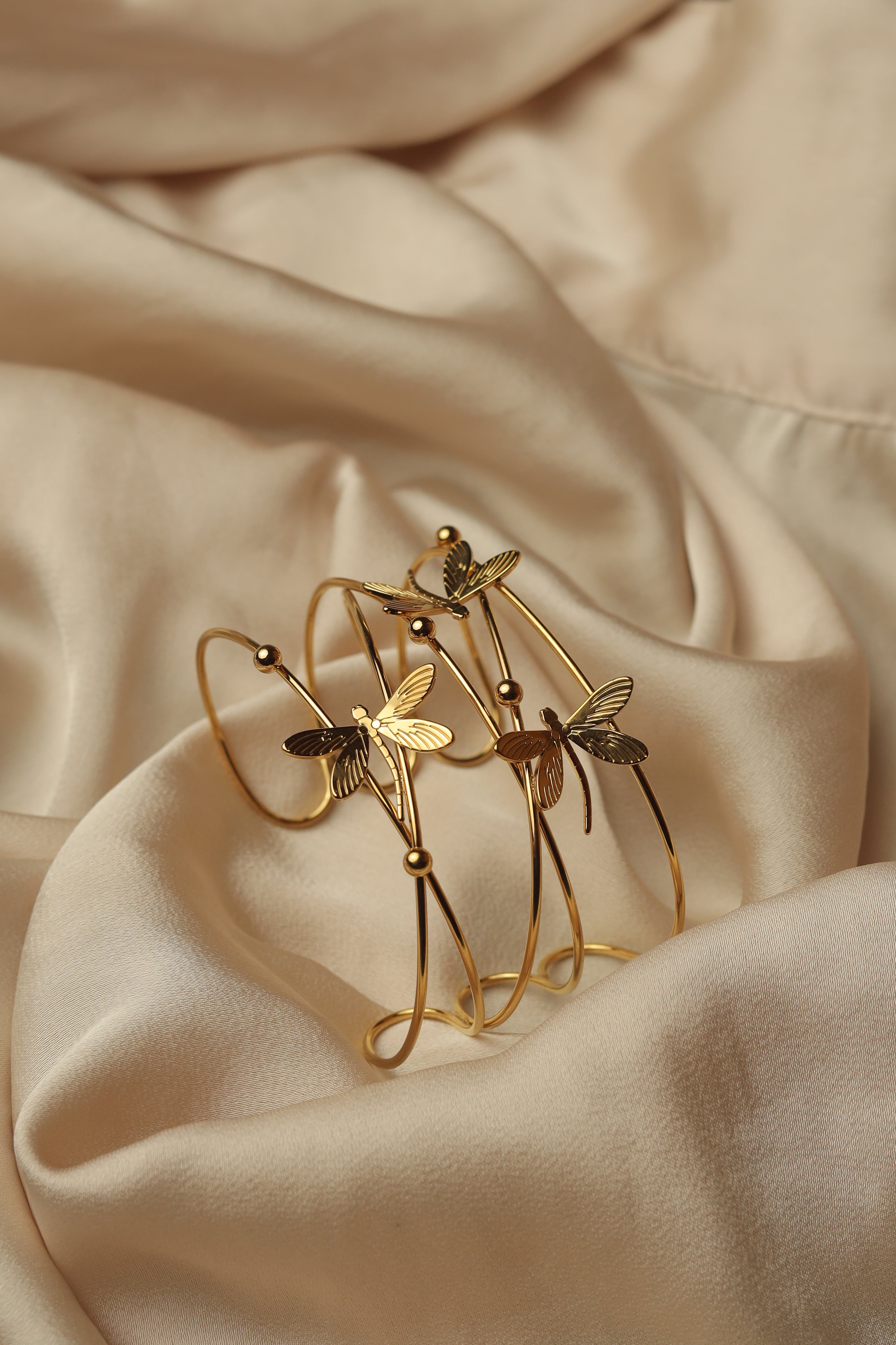 DragonFly Broad Wired Bracelet