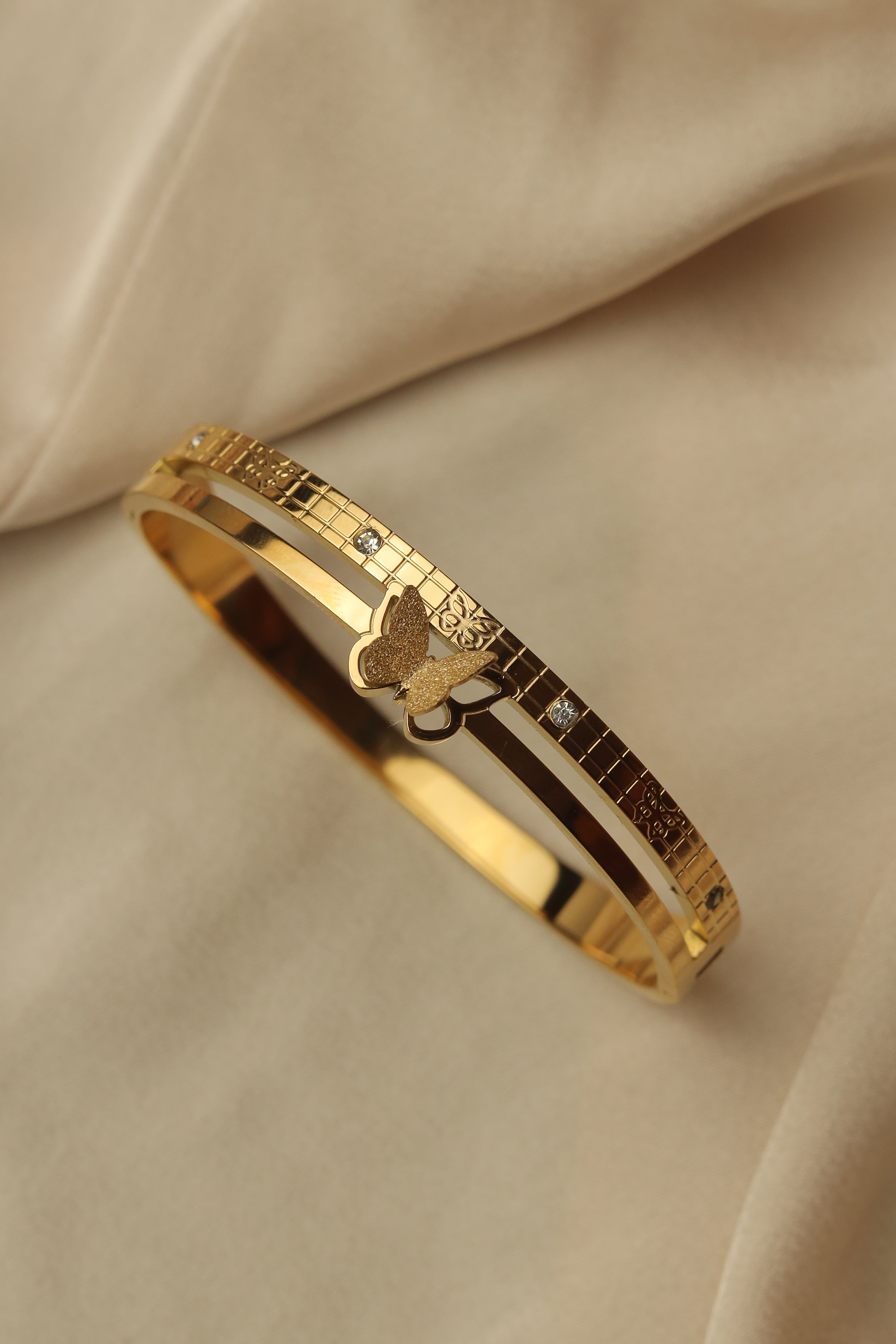 3D Butterfly Slim Bracelet