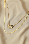 Double Layered Interlock Serpent Chain