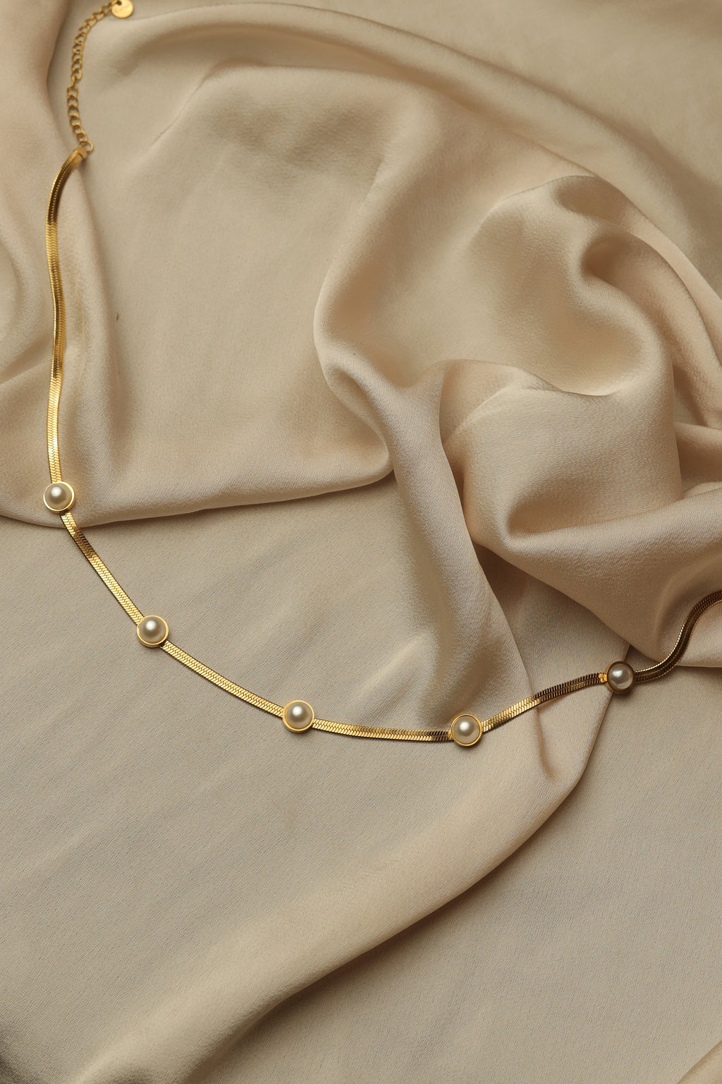 5 Pearl Serpent Chain